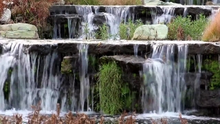  Video Clips, Fountain, Waterfall, Structure, Stream, River