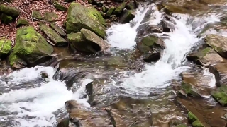 Footage, River, Water, Waterfall, Stream, Rock