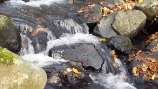 Movie Footage, Ice, Crystal, River, Waterfall, Solid