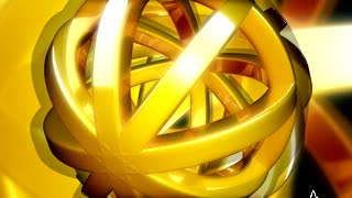 Video Animation Software, Coil, Structure, Yellow, 3d, Digital
