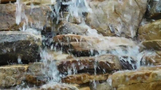 Worship Video Background, Waterfall, Stream, River, Water, Rock