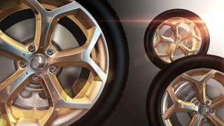 Background Stock Video, Wheel, Car Wheel, Reel, Machine, Tire