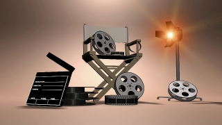 Multimedia Background, Projector, Reel, Film, Device, Optical Instrument